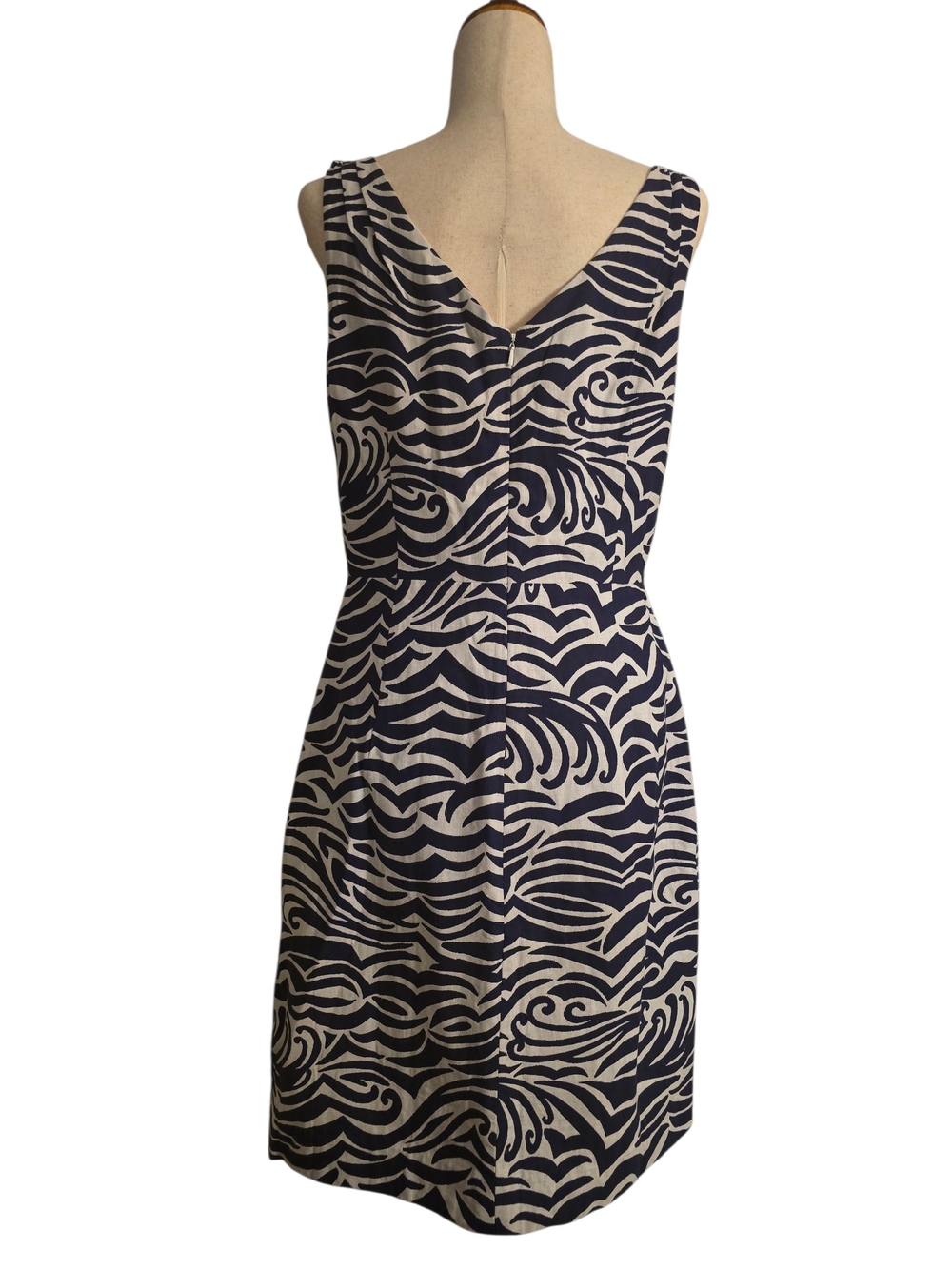 NWT Lilly Pulitzer Bright Navy Kiki Dress - Size 10 - Picture 4 of 8